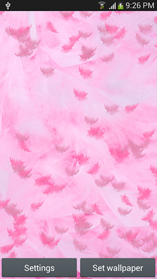 Download livewallpaper Pink feather for Android. Get full version of Android apk livewallpaper Pink feather for tablet and phone.