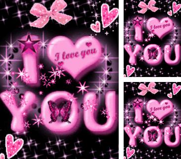Download live wallpaper Pink: I love you for Android. Get full version of Android apk livewallpaper Pink: I love you for tablet and phone.