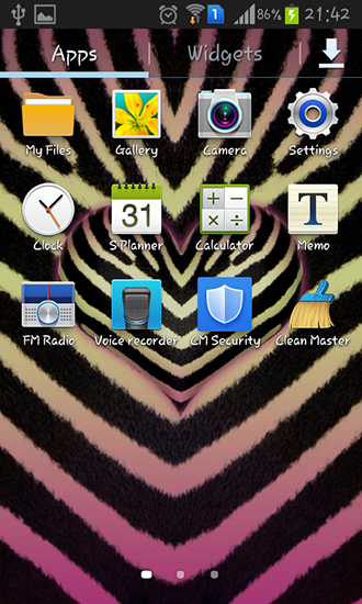 Pink zebra für Android spielen. Live Wallpaper Pinkes Zebra kostenloser Download.