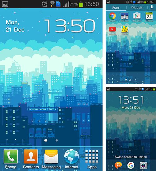 Zusätzlich zum Live Wallpaper Tornado für Android Mobiltelefone und Tablets, können Sie auch Pixel 3D, Pixel 3D kostenlos herunterladen.