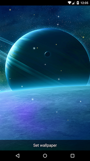 Screenshots of the Planet for Android tablet, phone.
