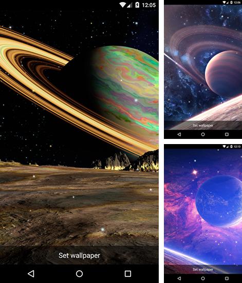 In addition to live wallpaper Moonlight by 3D Top Live Wallpaper for Android phones and tablets, you can also download Planet for free.