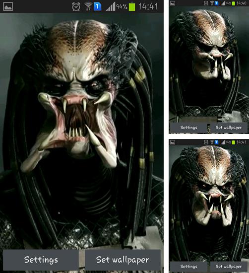In addition to live wallpaper Curious Cat for Android phones and tablets, you can also download Predator 3D for free.