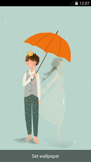 Screenshots of the Rainy romance for Android tablet, phone.