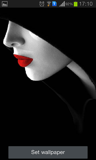 Download Red lips - livewallpaper for Android. Red lips apk - free download.