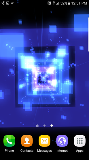 Screenshots von Retro abstract 3D für Android-Tablet, Smartphone.