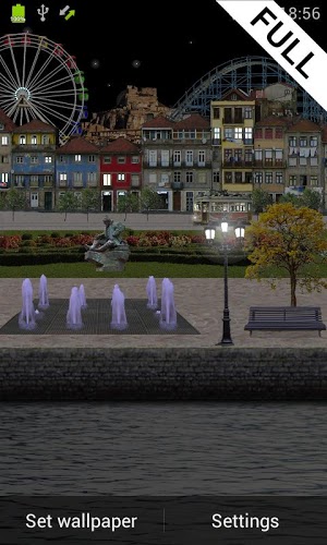 Screenshots of the River park for Android tablet, phone.