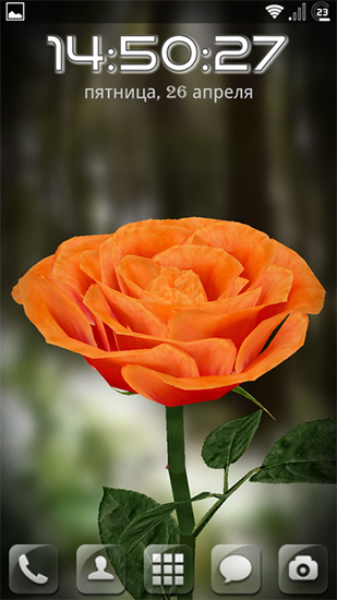 Rose 3D live wallpaper for Android. Rose 3D free download for tablet and  phone.