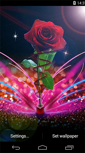Rose By Wallpapers Pro Für Android Kostenlos Herunterladen Live Wallpaper - 3d Flower Live Wallpaper Hd