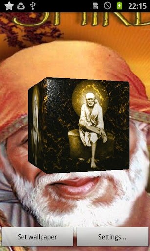 Sai Baba 3D live wallpaper for Android. Sai Baba 3D free download for  tablet and phone.