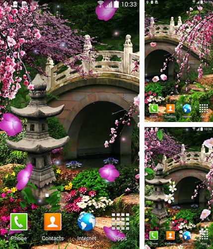 Sakura - бесплатно скачать живые обои на Андроид телефон или планшет.