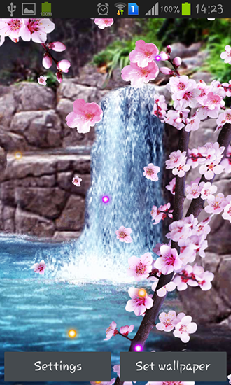 Sakura: Waterfall