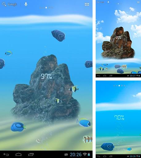 Download live wallpaper Sea: Battery for Android. Get full version of Android apk livewallpaper Sea: Battery for tablet and phone.