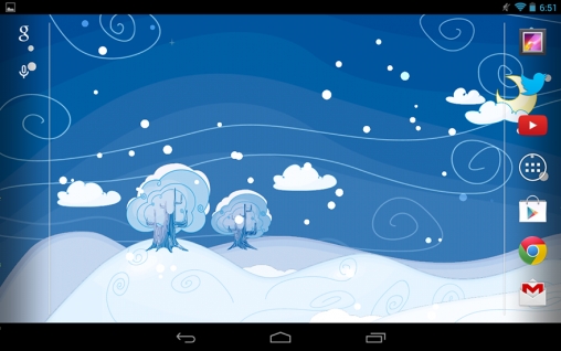 Siberian night für Android spielen. Live Wallpaper Sibirische Nacht kostenloser Download.