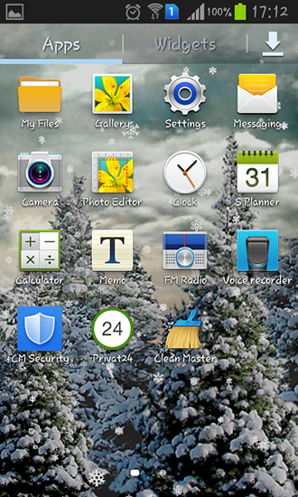 Snowfall by Kittehface software für Android spielen. Live Wallpaper Schneefall kostenloser Download.