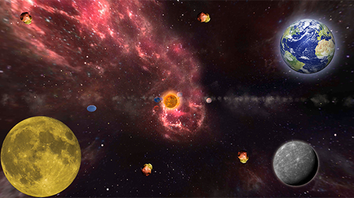 Kostenloses Android-Live Wallpaper Sonnensystem 3D. Vollversion der Android-apk-App Solar system 3D by EziSol - Free Android Apps für Tablets und Telefone.