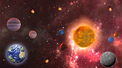 Solar system 3D by EziSol - Free Android Apps für Android spielen. Live Wallpaper Sonnensystem 3D kostenloser Download.