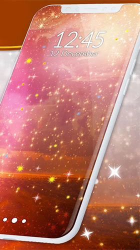 Screenshots von Sparkling glitter für Android-Tablet, Smartphone.