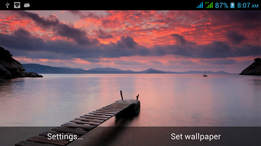 Kostenloses Android-Live Wallpaper Atemberaubende Natur. Vollversion der Android-apk-App Splendid nature für Tablets und Telefone.