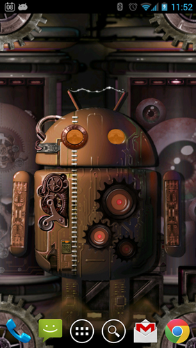 Télécharger le fond d'écran animé gratuit Steampunk Droid: Laboratoire de peur . Obtenir la version complète app apk Android Steampunk Droid: Fear Lab pour tablette et téléphone.