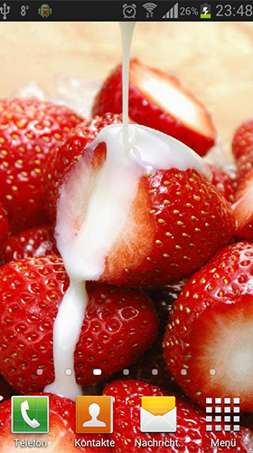 Strawberry by Neygavets - бесплатно скачать живые обои на Андроид телефон или планшет.