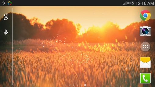 Screenshots of the Sunshine for Android tablet, phone.