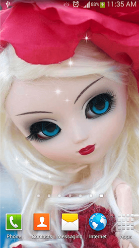 Download Sweet dolls - livewallpaper for Android. Sweet dolls apk - free download.