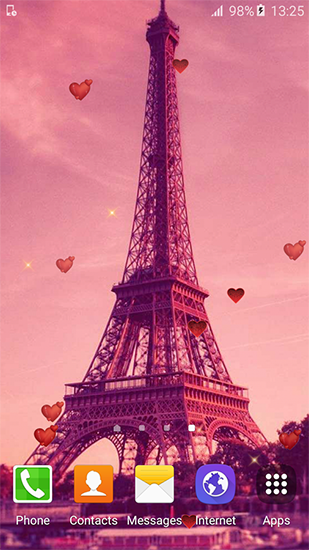 Descargar Sweet Paris para Android gratis. El fondo de pantalla animados  París querido en Android.