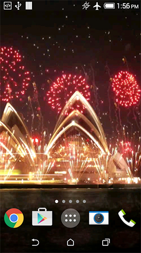 Papeis de parede animados Fogos de artifício de Sydney para Android. Papeis de parede animados Sydney fireworks para download gratuito.