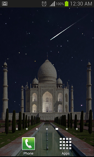 Taj Mahal live wallpaper for Android. Taj Mahal free download for tablet  and phone.