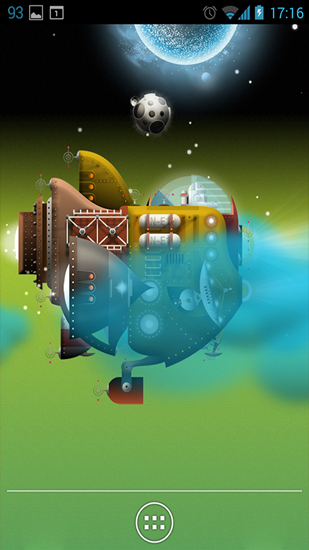 Screenshots of the The Nebulander for Android tablet, phone.