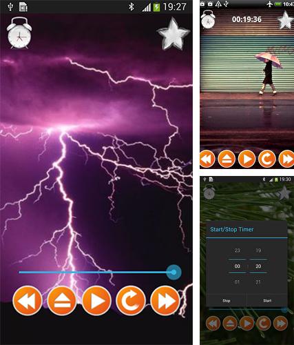Télécharger le fond d'écran animé gratuit Sons d'orage  . Obtenir la version complète app apk Android Thunderstorm sounds pour tablette et téléphone.