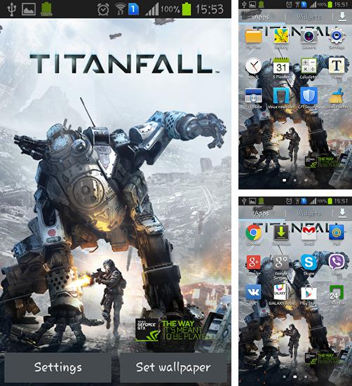 Titanfall - бесплатно скачать живые обои на Андроид телефон или планшет.