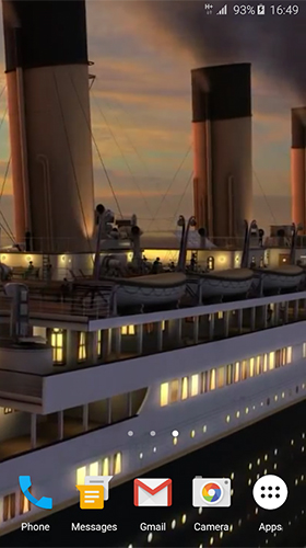 Fondos de pantalla animados a Titanic 3D by Sfondi Animati 3D para Android. Descarga gratuita fondos de pantalla animados Titanic 3D.