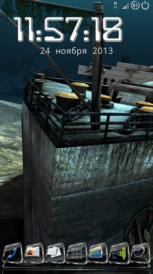 Titanic 3D pro - скачати безкоштовно живі шпалери для Андроїд на робочий стіл.
