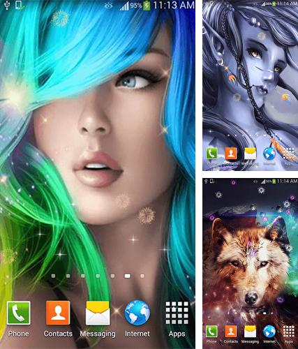Download live wallpaper Touch of magic for Android. Get full version of Android apk livewallpaper Touch of magic for tablet and phone.