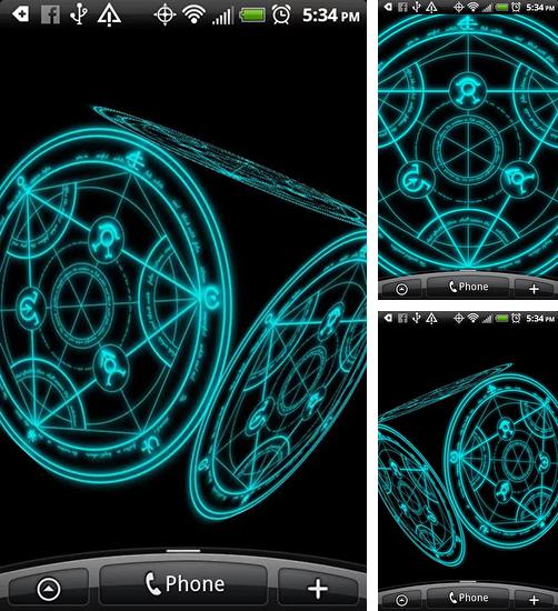 In addition to live wallpaper Soap bubble for Android phones and tablets, you can also download Transmutation for free.
