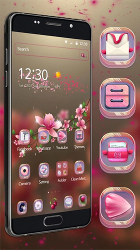 Android用transparent Sakuraを無料でダウンロード アンドロイド用トランスパレント サクラライブ壁紙