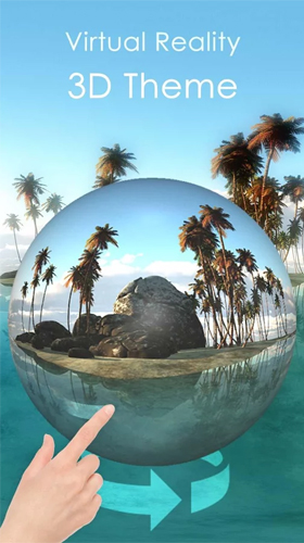 Tropical island 3D