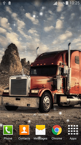 Descargar Trucks para Android gratis. El fondo de pantalla animados  Camiones en Android.
