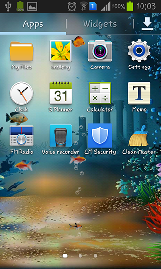 Underwater world für Android spielen. Live Wallpaper Unterwasserwelt kostenloser Download.