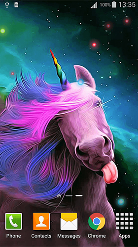 Unicorn by Cute Live Wallpapers And Backgrounds live wallpaper for Android.  Unicorn by Cute Live Wallpapers And Backgrounds free download for tablet  and phone.