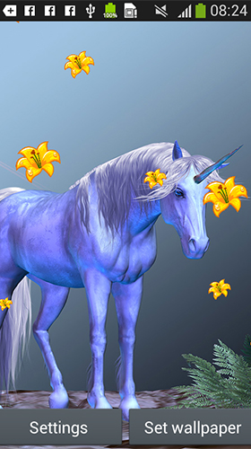Téléchargement gratuit de Unicorn by Latest Live Wallpapers pour Android.