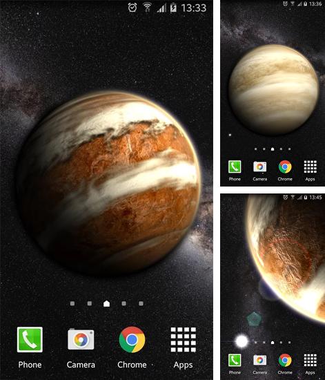 Download live wallpaper Venus for Android. Get full version of Android apk livewallpaper Venus for tablet and phone.