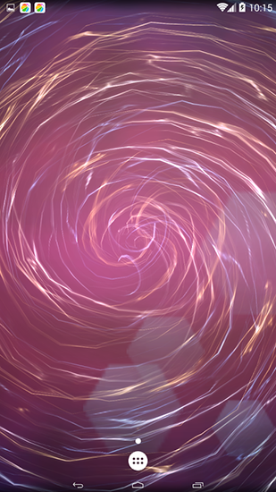 Screenshots of the Vortex vibrant 3D for Android tablet, phone.