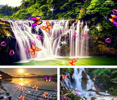 Waterfall 3D by Thanh_Lan - бесплатно скачать живые обои на Андроид телефон или планшет.