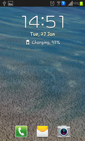 Screenshots do Ondas na praia para tablet e celular Android.