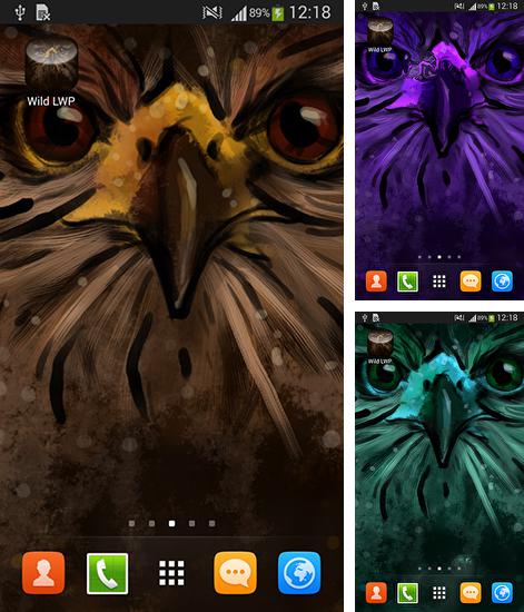In addition to live wallpaper Army for Android phones and tablets, you can also download Wild for free.