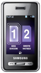Descargar los temas para Samsung D980 gratis