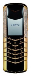 Téléchargez des thèmes sous Vertu Signature Yellow Gold Half Pave Diamonds gratuitement